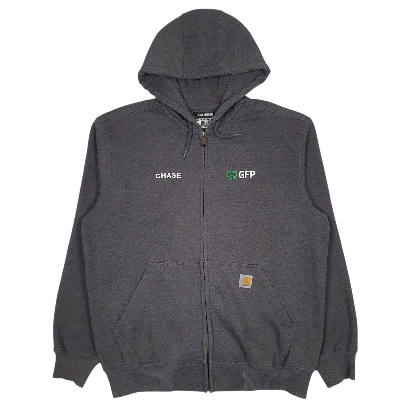 Mens Grey Carhartt  Full Zip Jumper