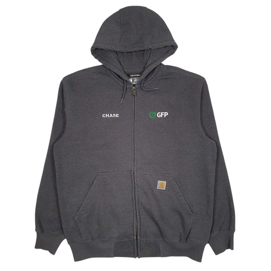 Mens Grey Carhartt  Full Zip Jumper