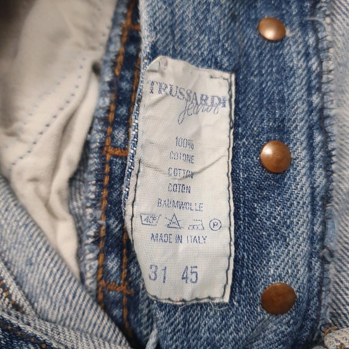 Womens Blue Trussardi Jeans   Shorts
