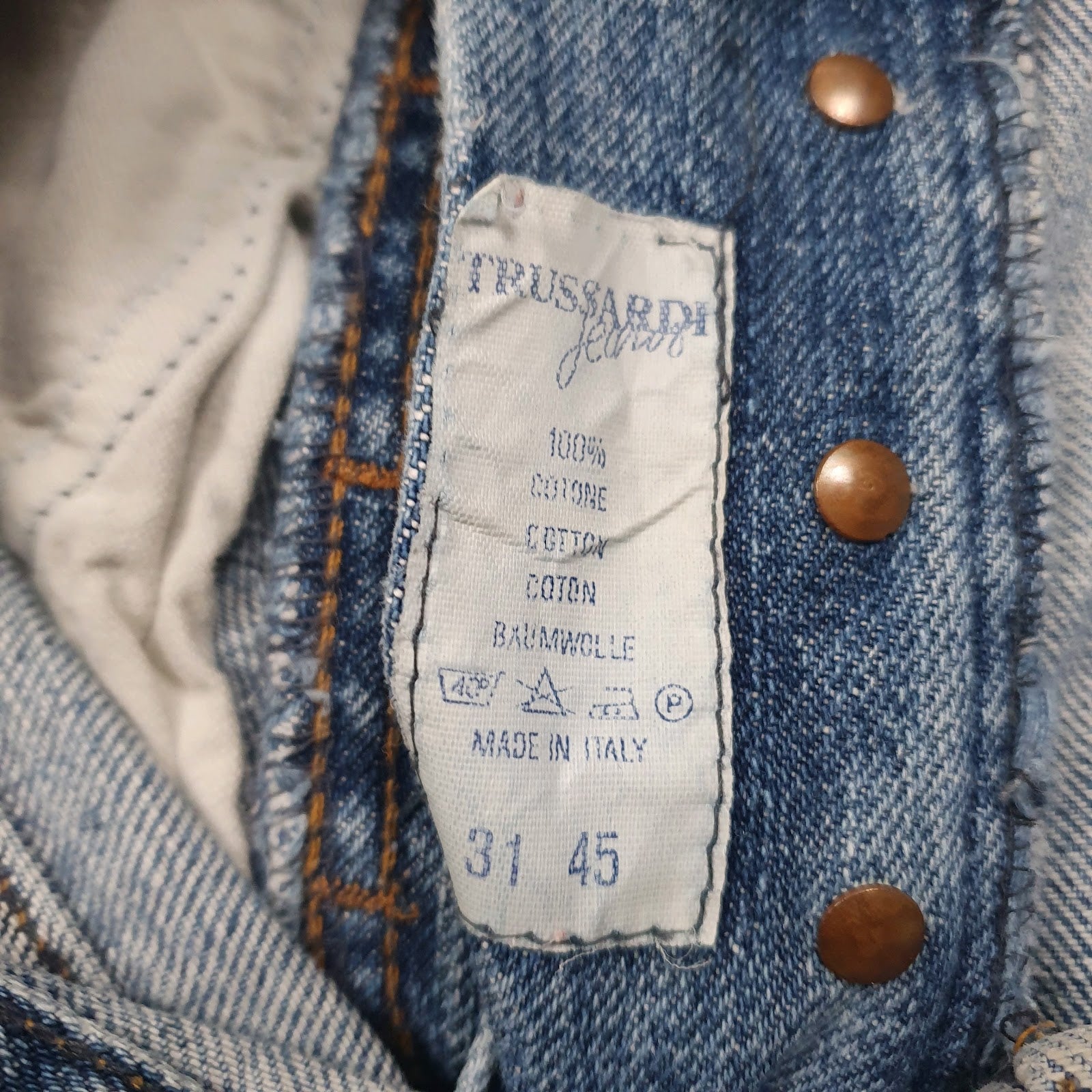 Womens Blue Trussardi Jeans   Shorts