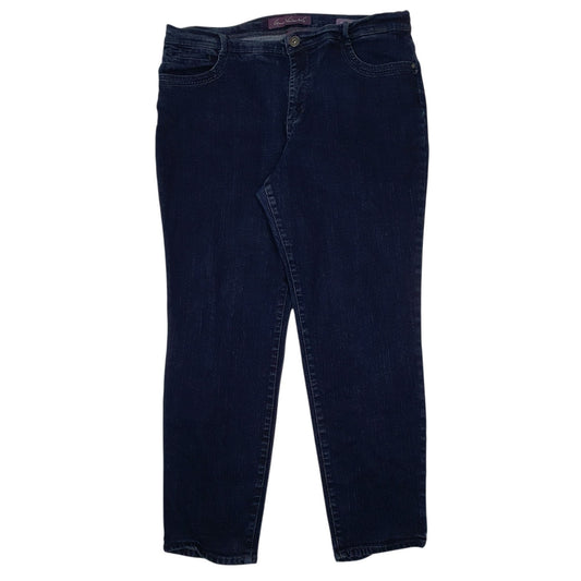 Womens Blue Gloria Vanderbilt  Casual JeansW36 L27
