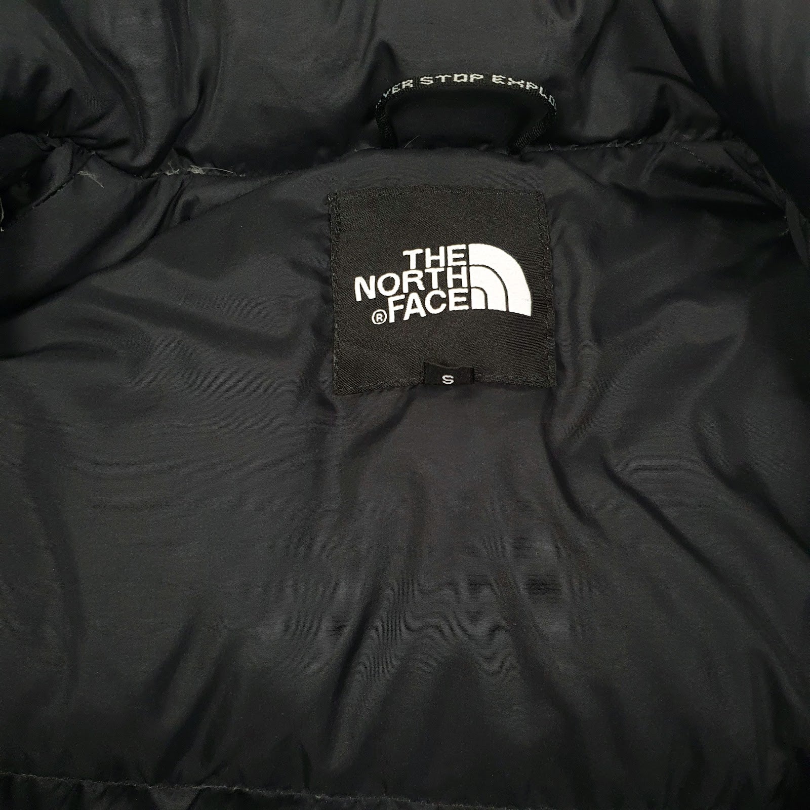 Mens Red The North Face Nuptse Retro 1996 Full Zip Coat