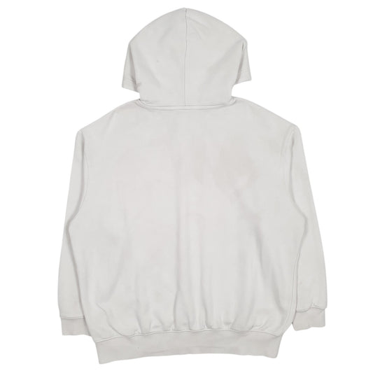 Mens White Nike Baggy Hoodie Jumper