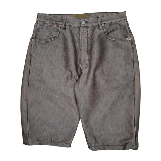 Mens Grey Levis Heritage Denim Shorts