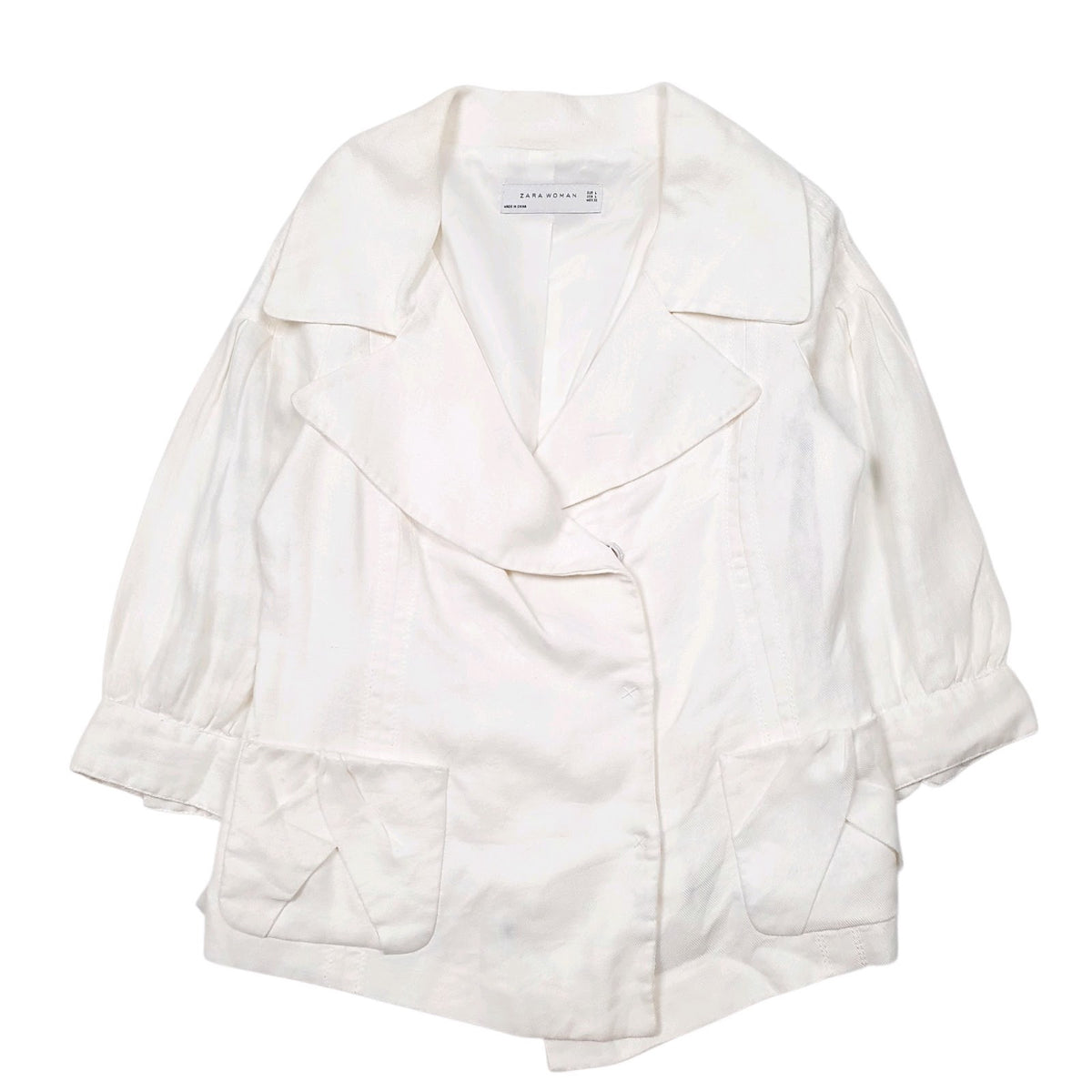 Womens Cream Zara   Coat