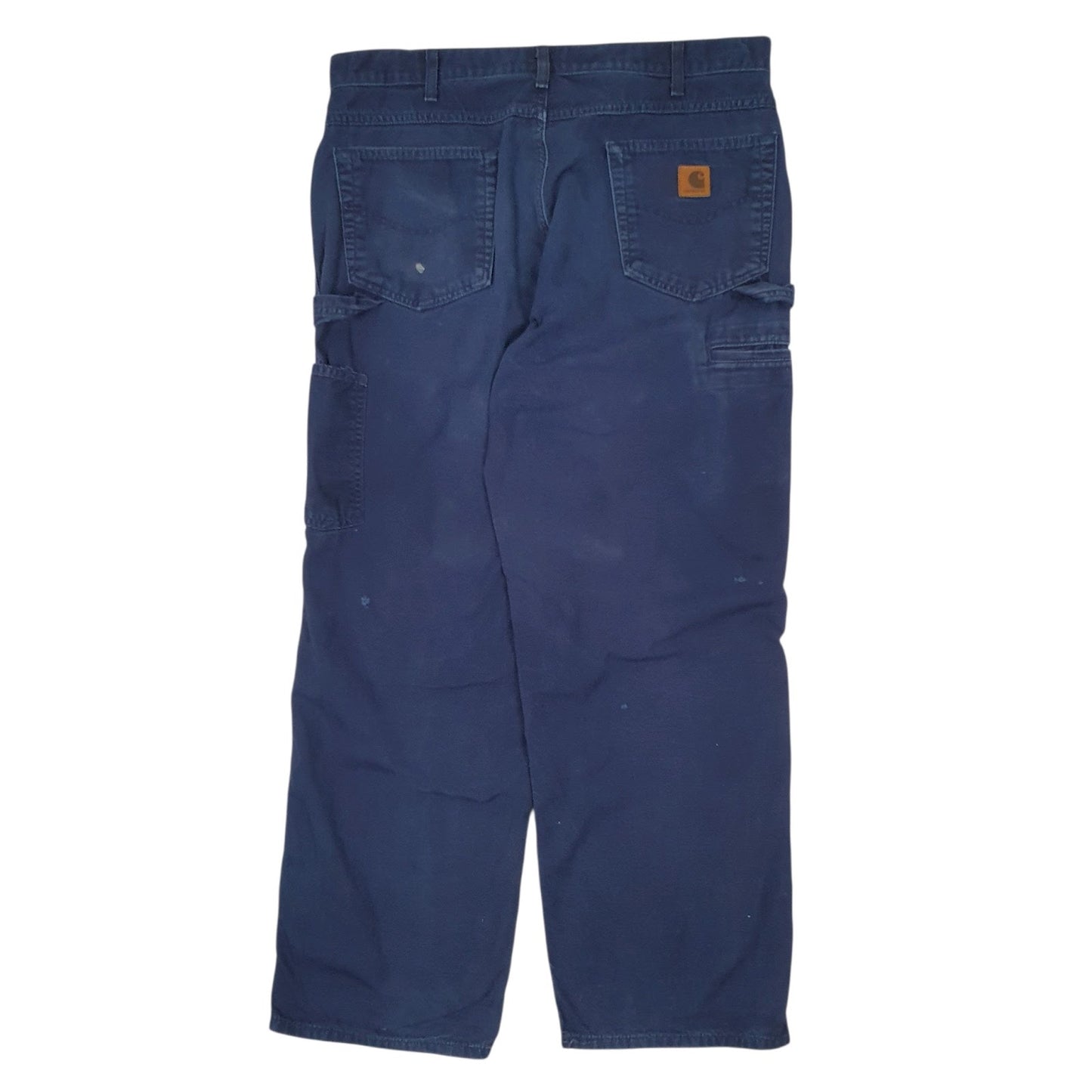 Mens Navy Carhartt B159  Trousers