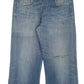 Mens Blue Levis Distressed  Jeans