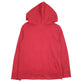 Womens Red Adidas Spellout Hoodie Jumper