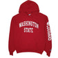 Mens Red Champion Washington State Cougars Hoodie Jumper