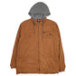 Mens Brown Wrangler Padded  Coat
