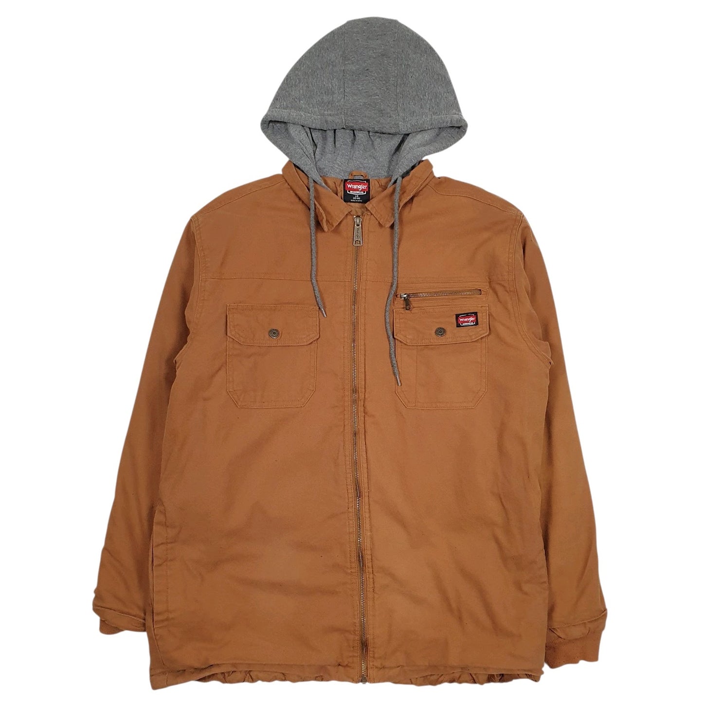 Mens Brown Wrangler Padded  Coat