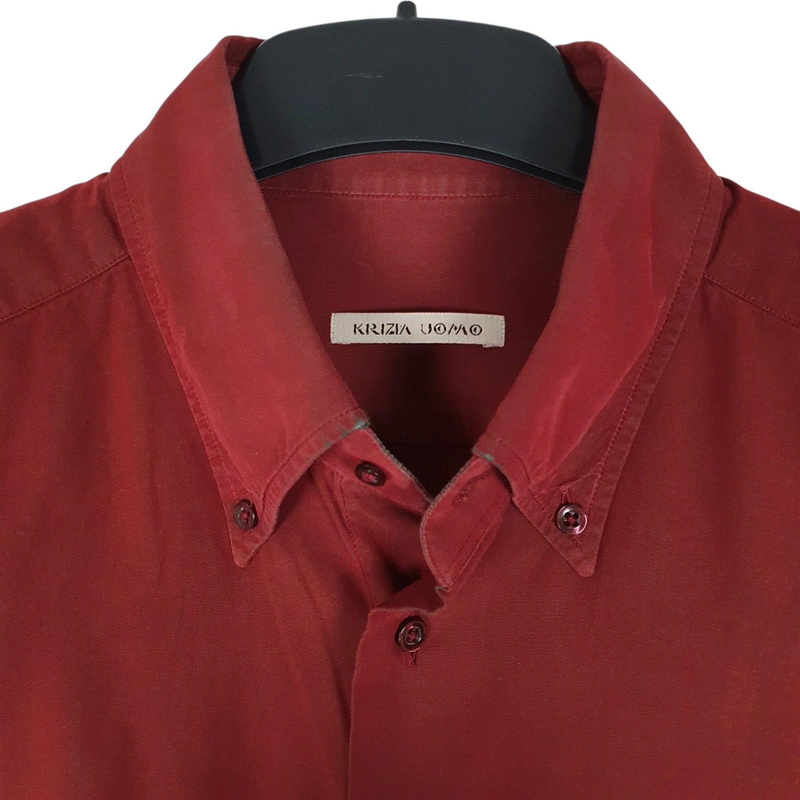 Mens Red Krizia Uomi   Shirt