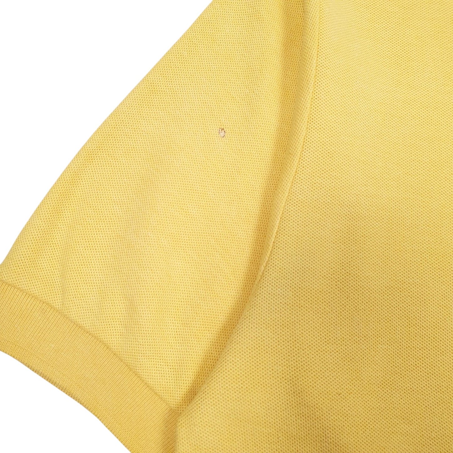 Mens Yellow Fila Vintage  Polo Shirt