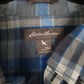 Mens Blue Eddie Bauer   Shirt