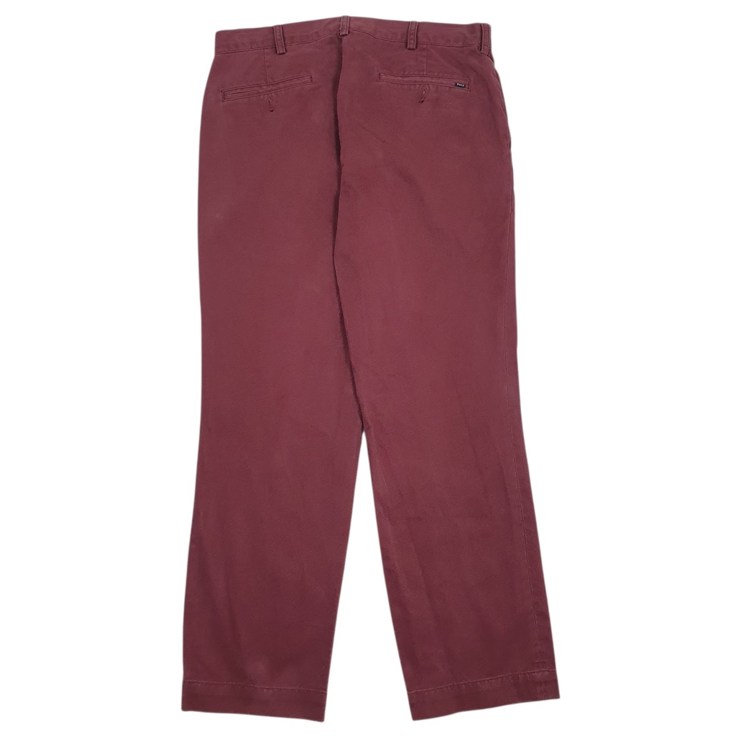 Mens Burgundy Polo Ralph Lauren   Trousers