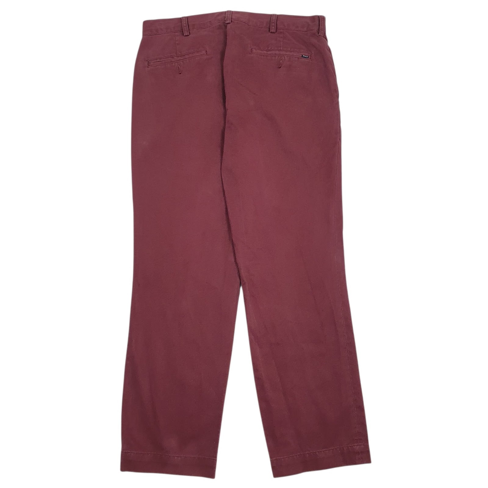 Mens Burgundy Polo Ralph Lauren   Trousers
