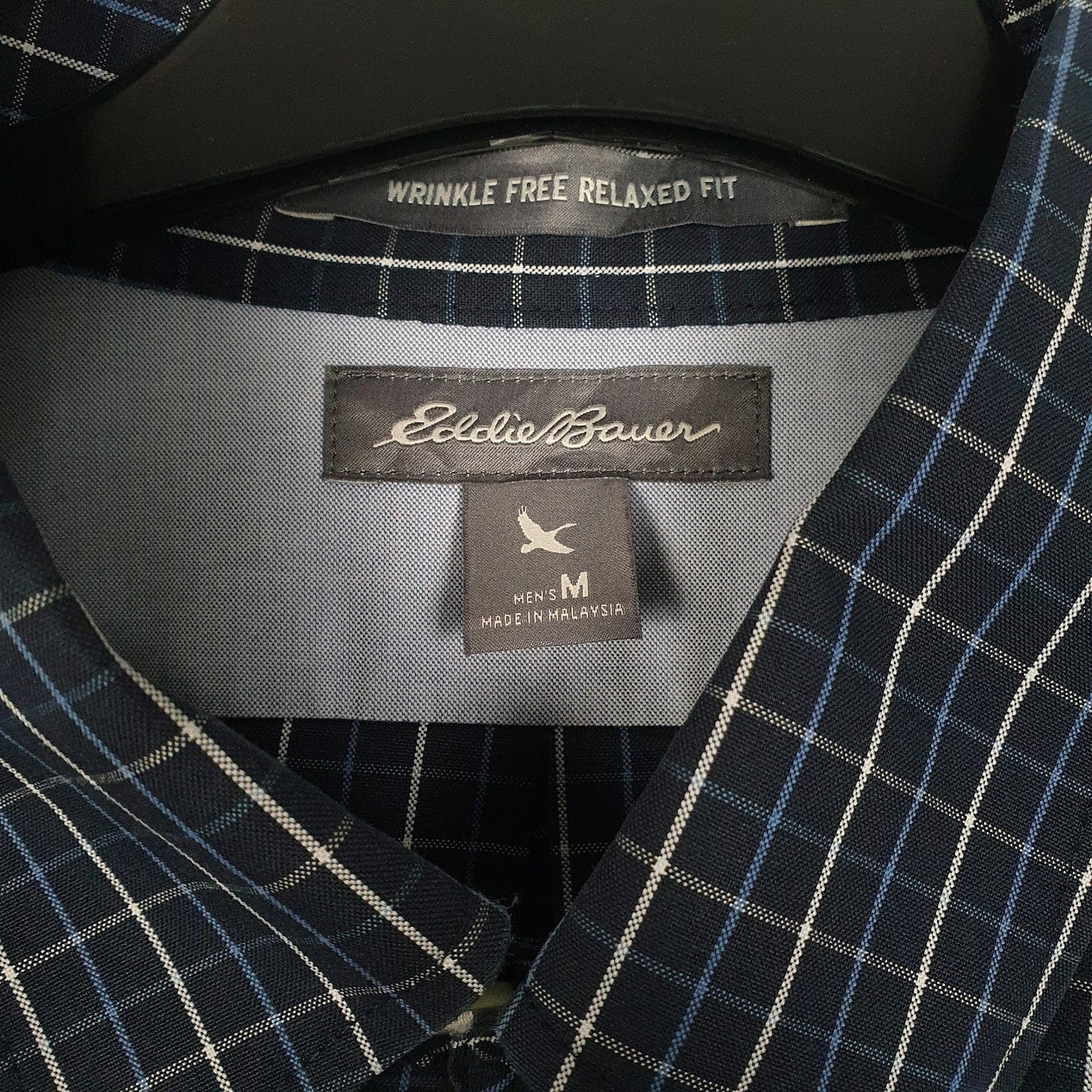 Mens Navy Eddie Bauer   Shirt