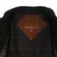 Mens Brown Morella Faux Suede Hunting  Coat