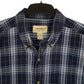 Mens Navy Eddie Bauer Vintage 00s  Shirt