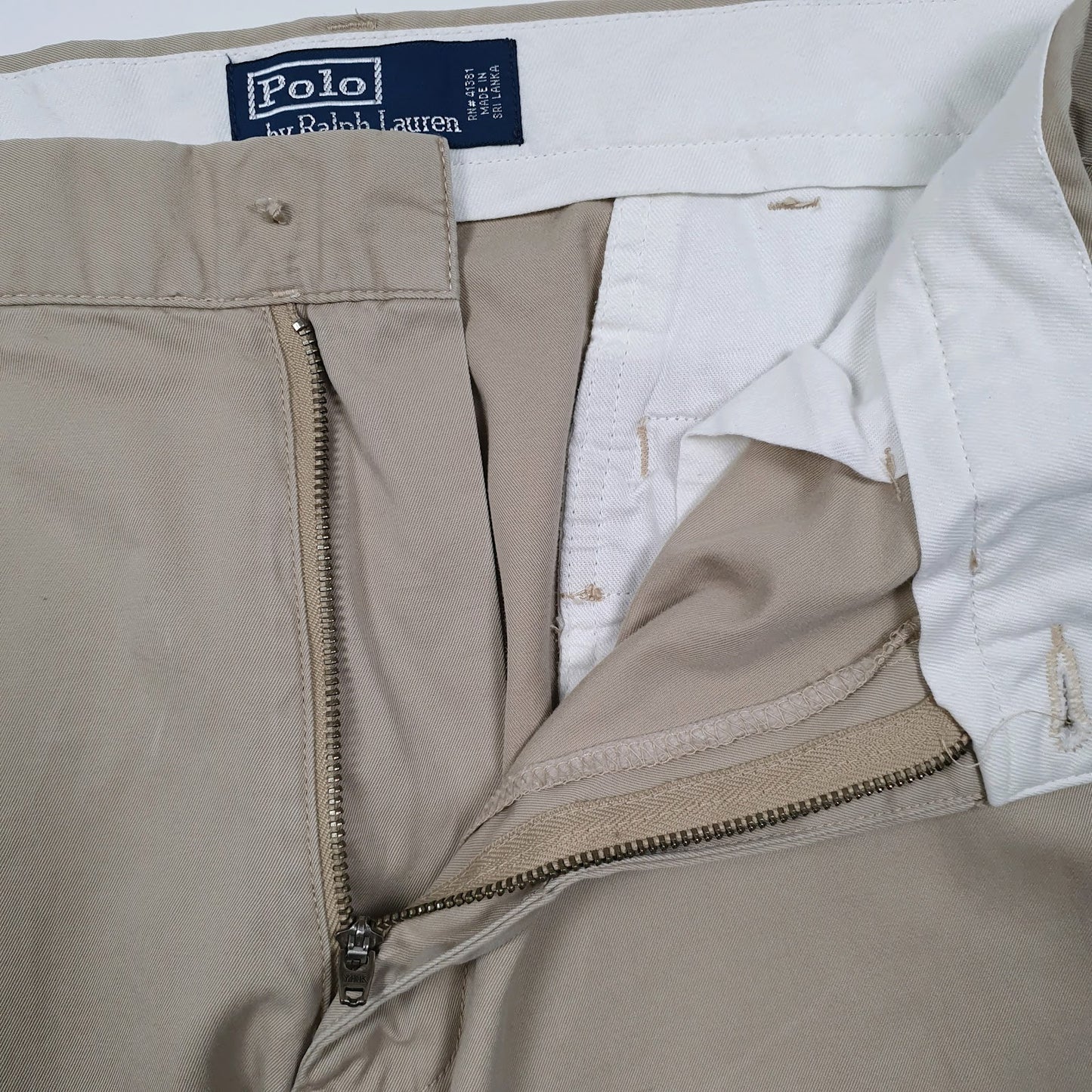 Mens Beige Polo Ralph Lauren   Trousers