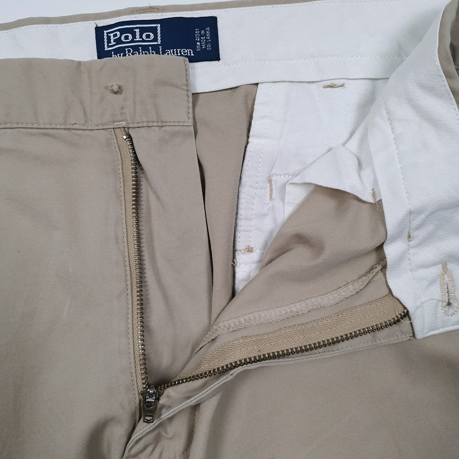 Mens Beige Polo Ralph Lauren   Trousers