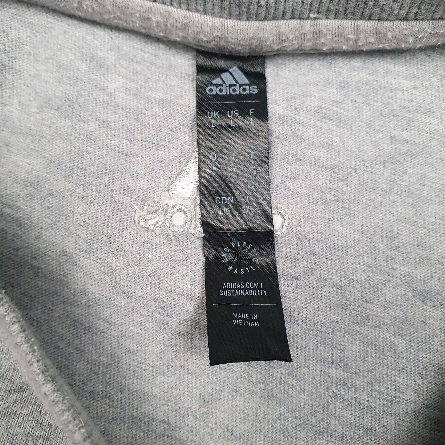 Mens Grey Adidas   T Shirt