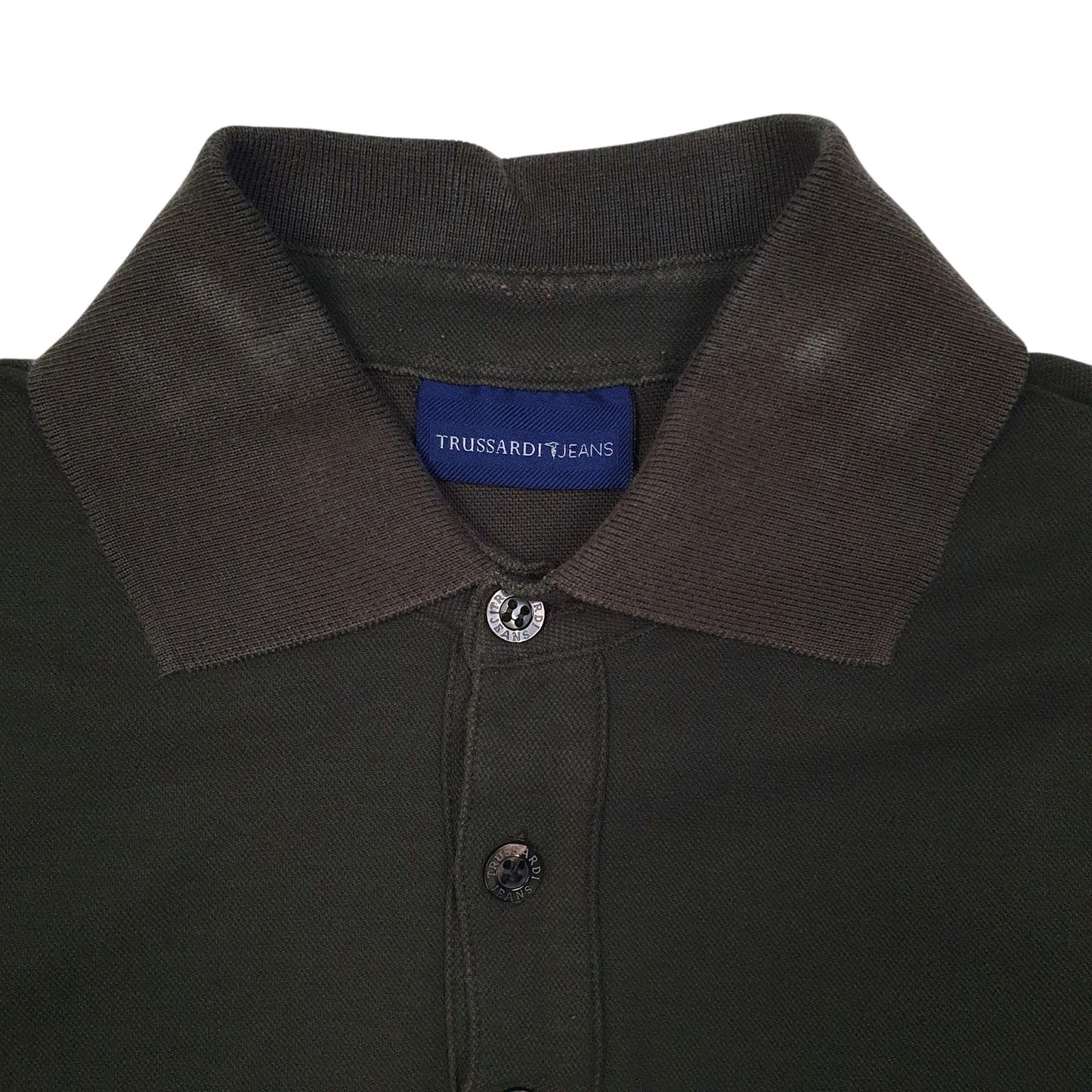 Mens Green Trussardi   Polo Shirt