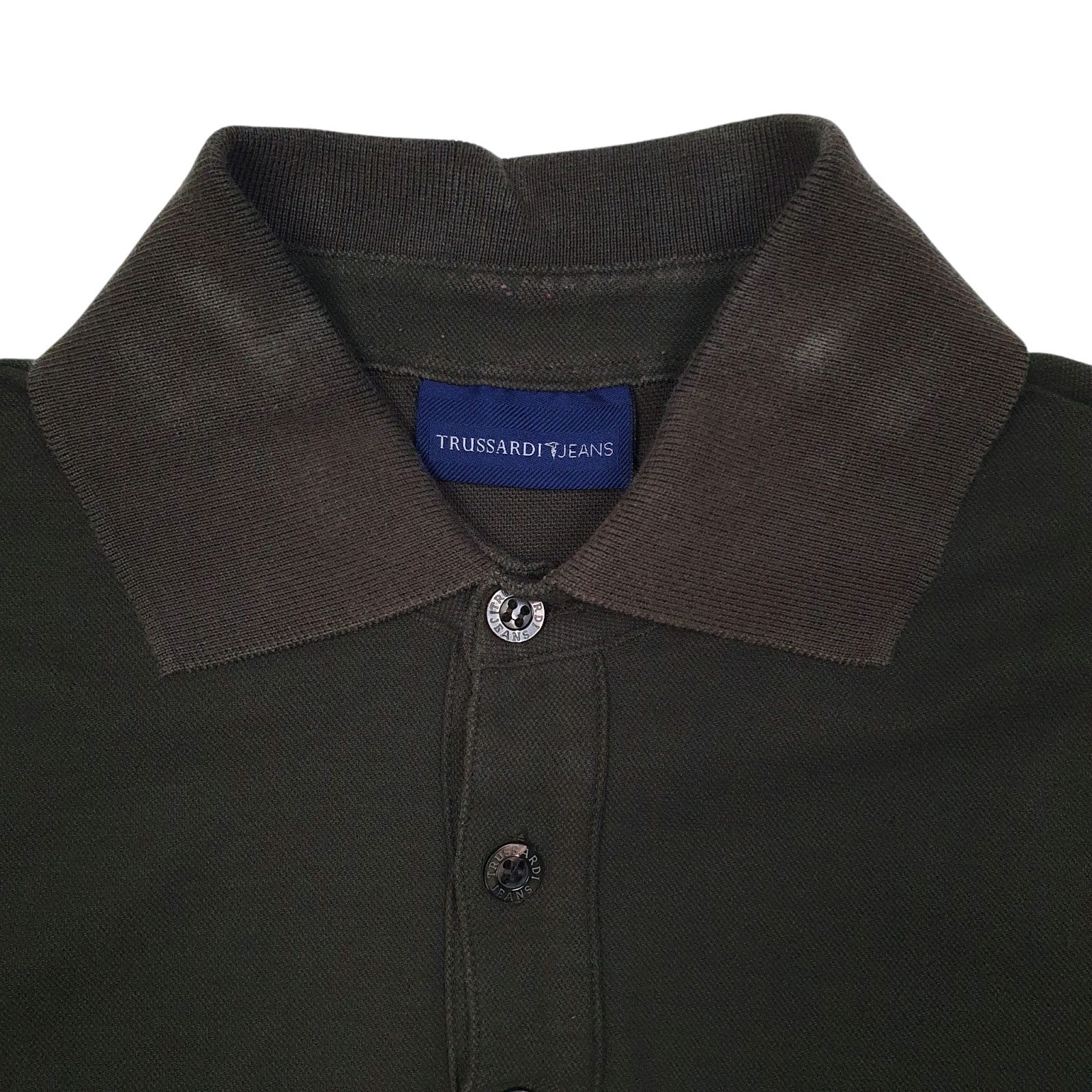 Mens Green Trussardi   Polo Shirt