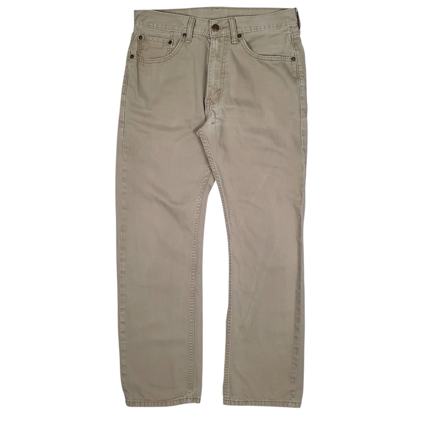 Mens Beige Levis  559 JeansW32 L29