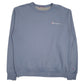 Mens Blue Champion  Crewneck Jumper