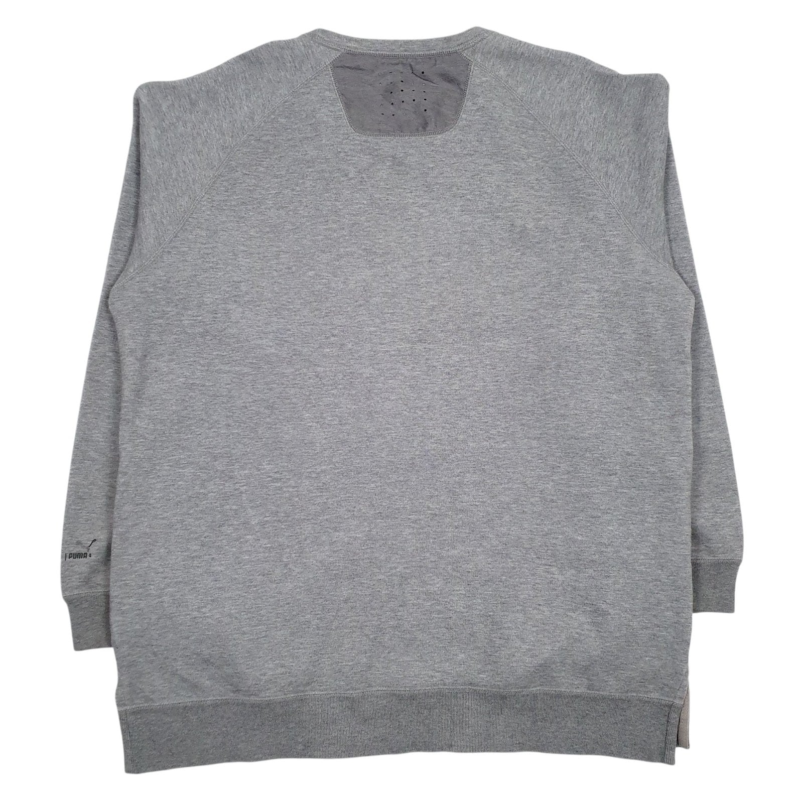 Mens Grey Puma  Crewneck Jumper