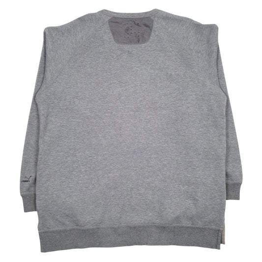 Mens Grey Puma  Crewneck Jumper