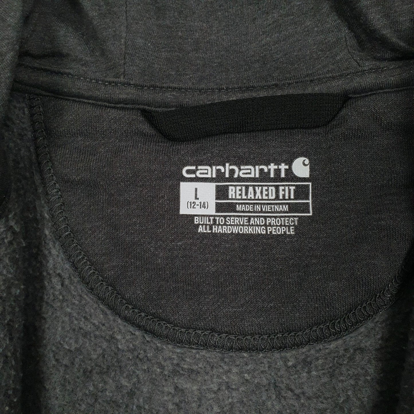 Womens Grey Carhartt  Full Zip Jumper