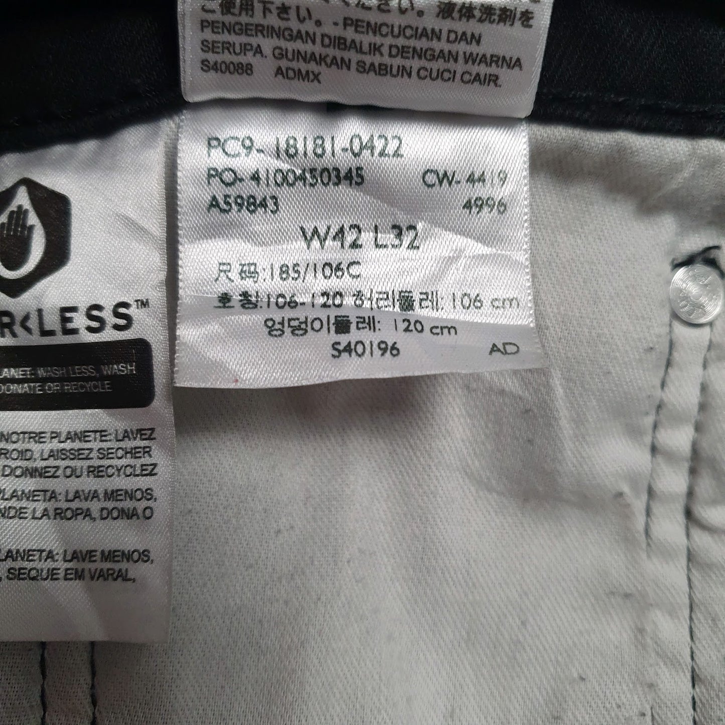 Mens Black Levis   Jeans