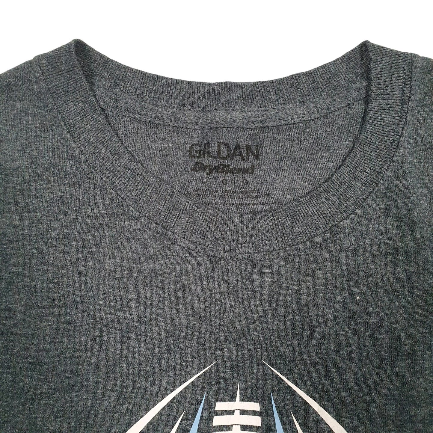 Mens Grey Gildan Pueblo West Cyclones Football  T Shirt