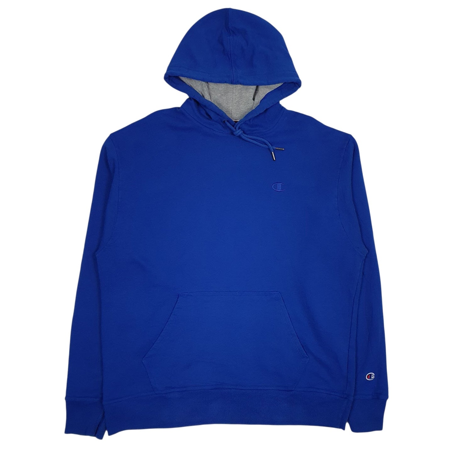 Mens Blue Champion  Hoodie Jumper