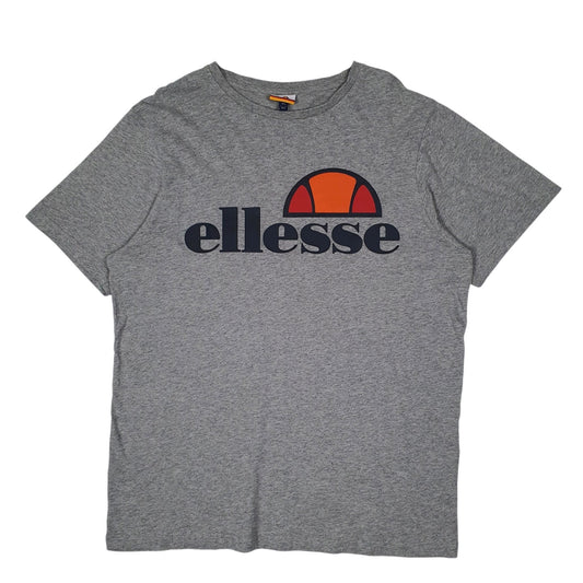 Mens Grey Ellesse  Short Sleeve T Shirt