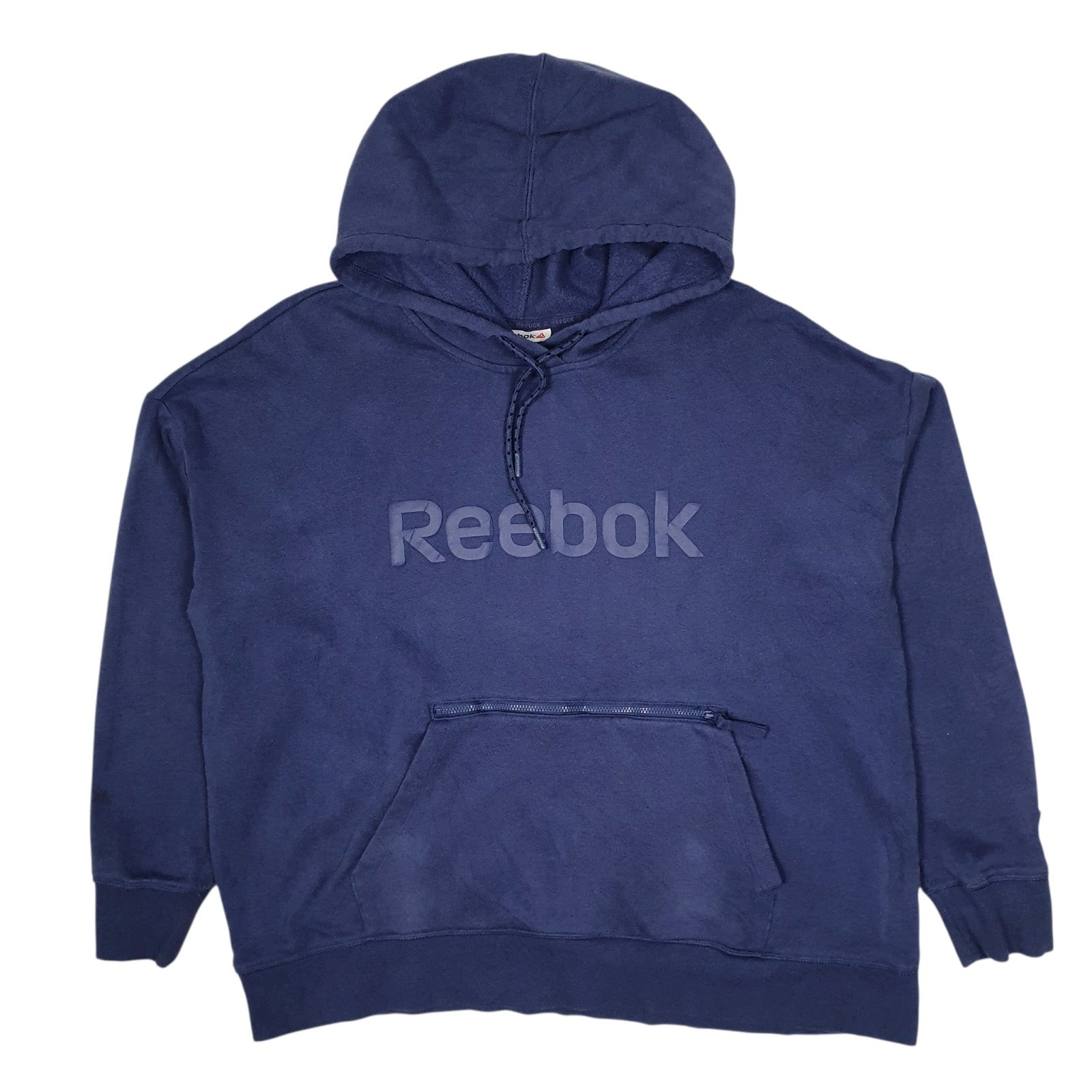 Womens Blue Reebok  Hoodie Jumper
