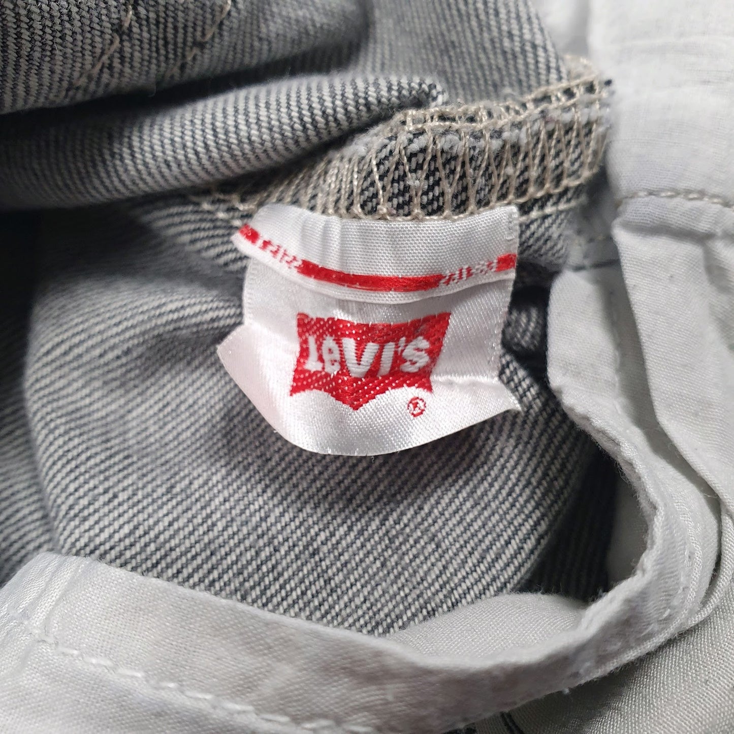 Mens Grey Levis   Jeans