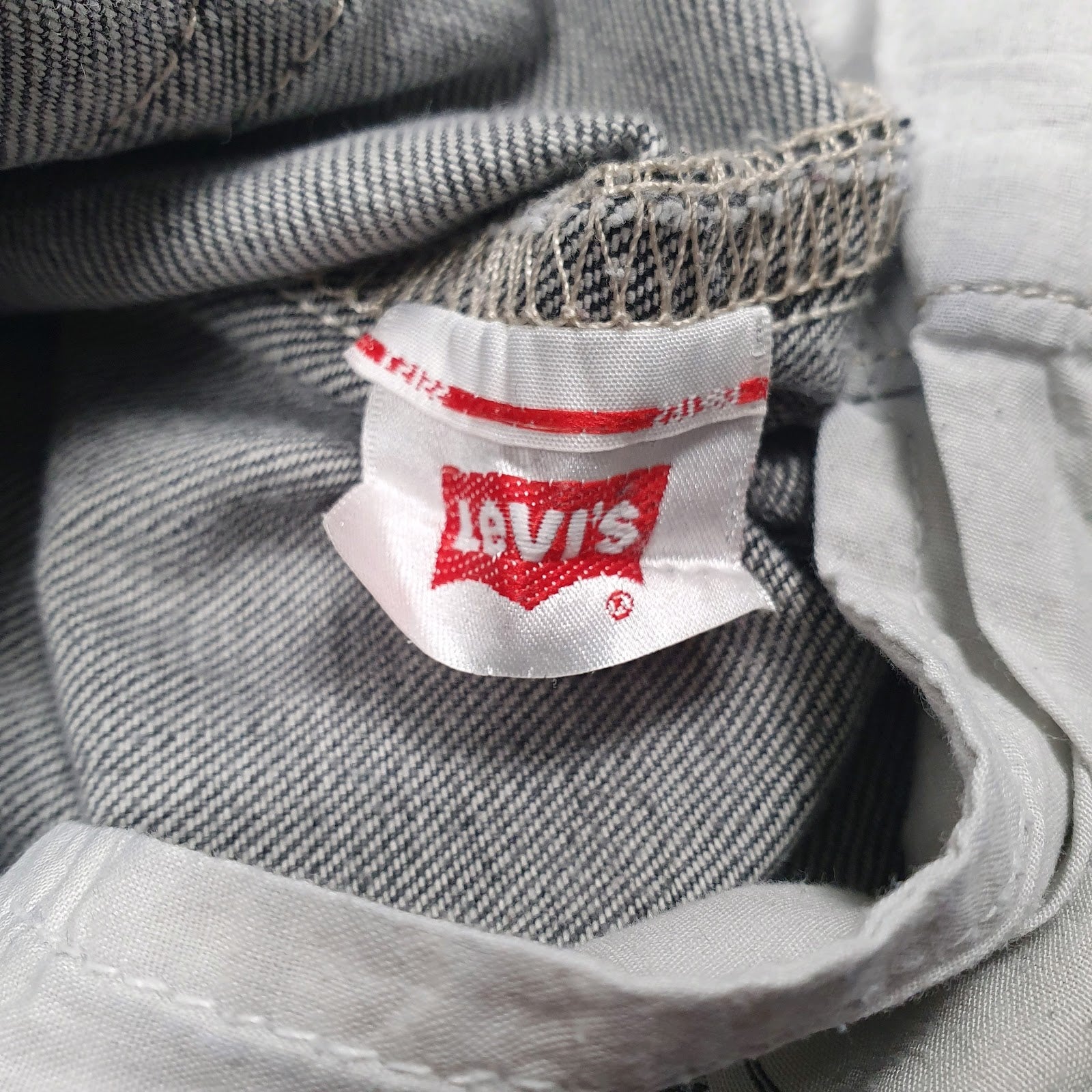 Mens Grey Levis   Jeans