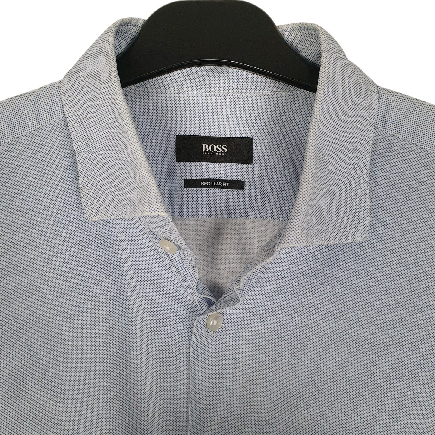 Mens Blue Hugo Boss   Shirt
