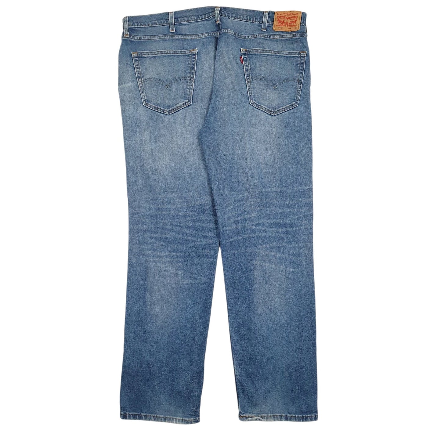 Mens Blue Levis Distressed  Jeans