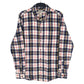 Mens Grey L.L.Bean Flannel Long Sleeve Shirt