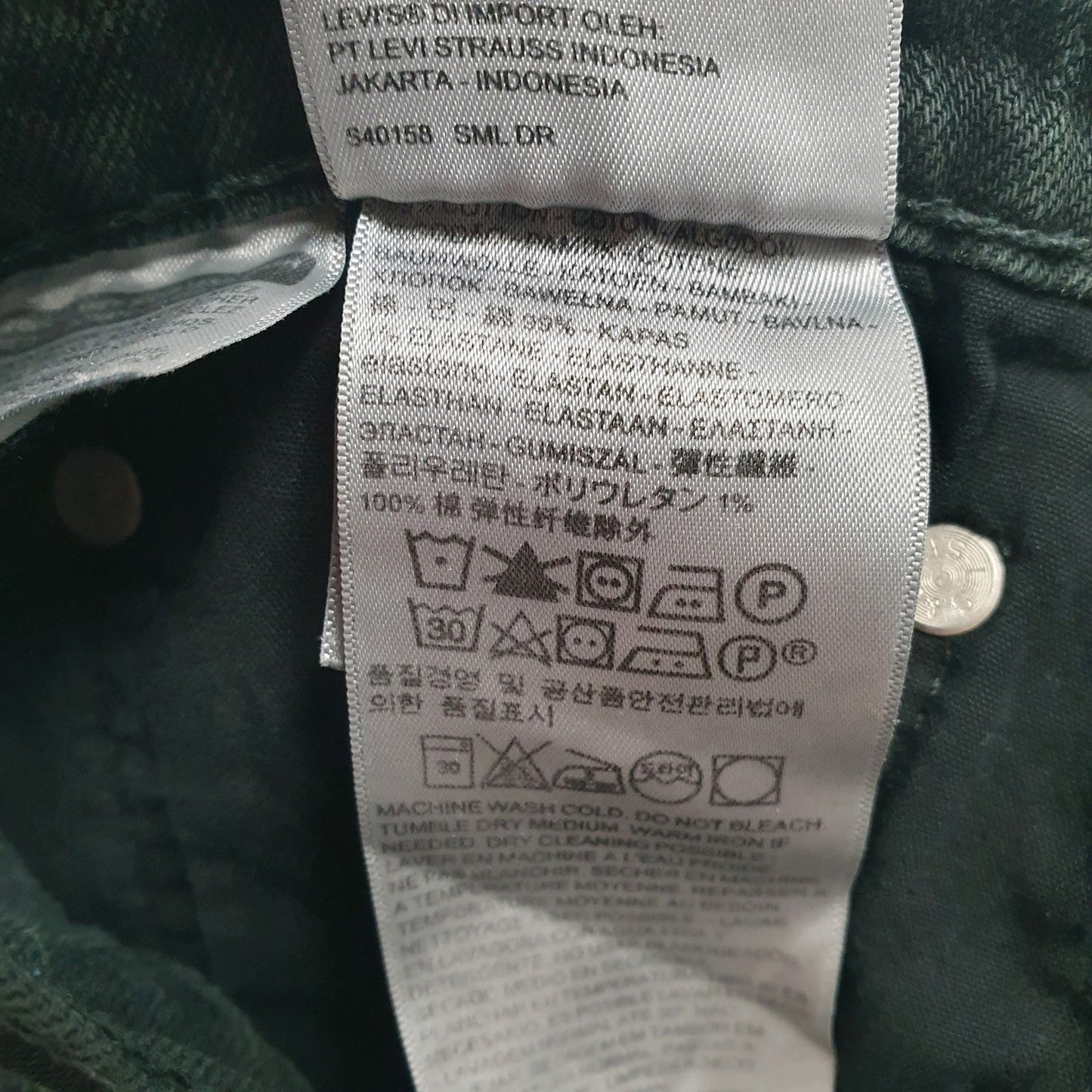 Mens Black Levis   Jeans