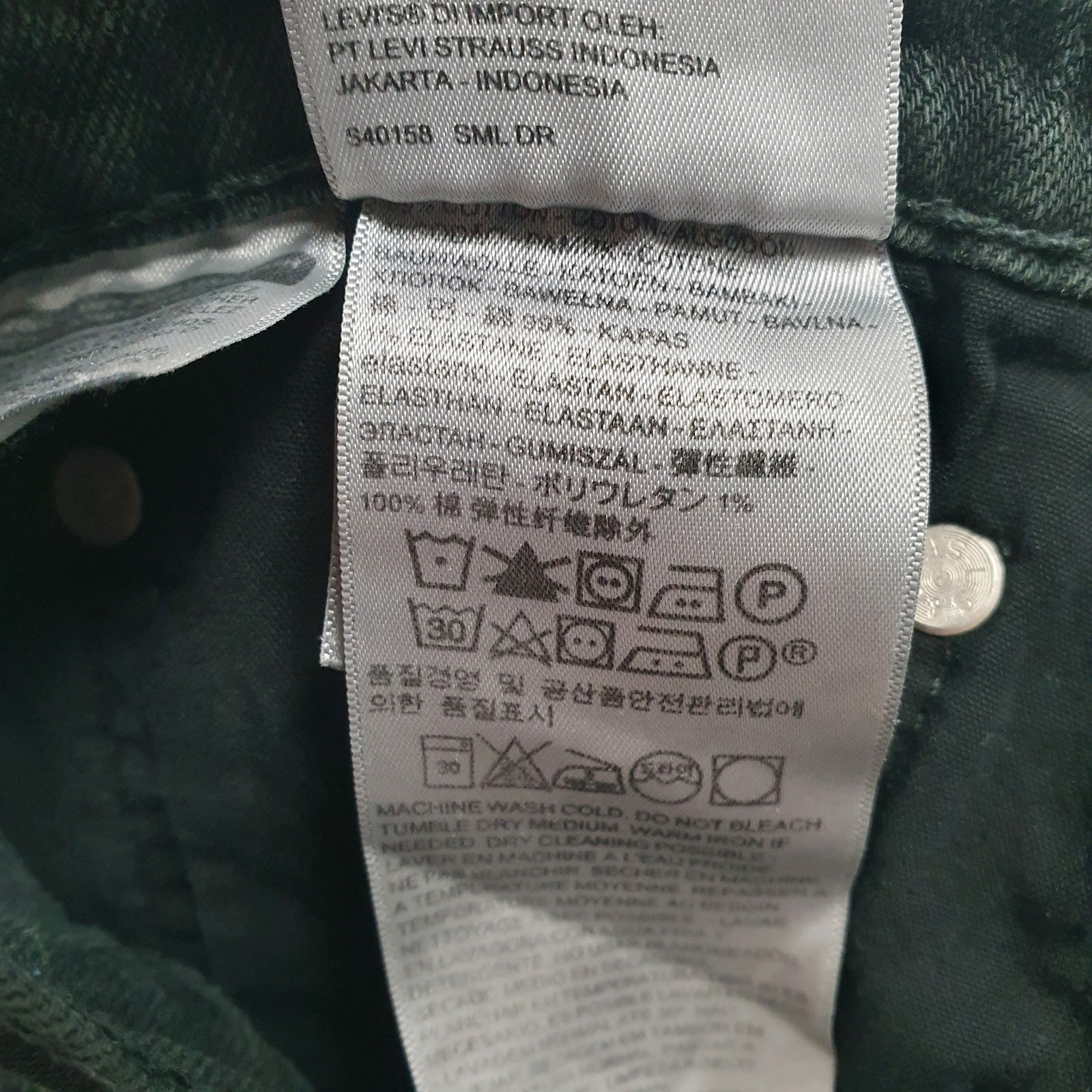 Mens Black Levis   Jeans