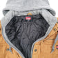 Mens Tan Wrangler Bomber Chore Hoodie  Coat
