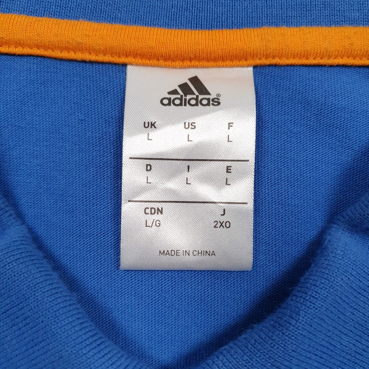 Mens Blue Adidas Real Madrid  Polo Shirt