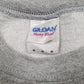 Mens Grey Gildan Graphic Crewneck Jumper