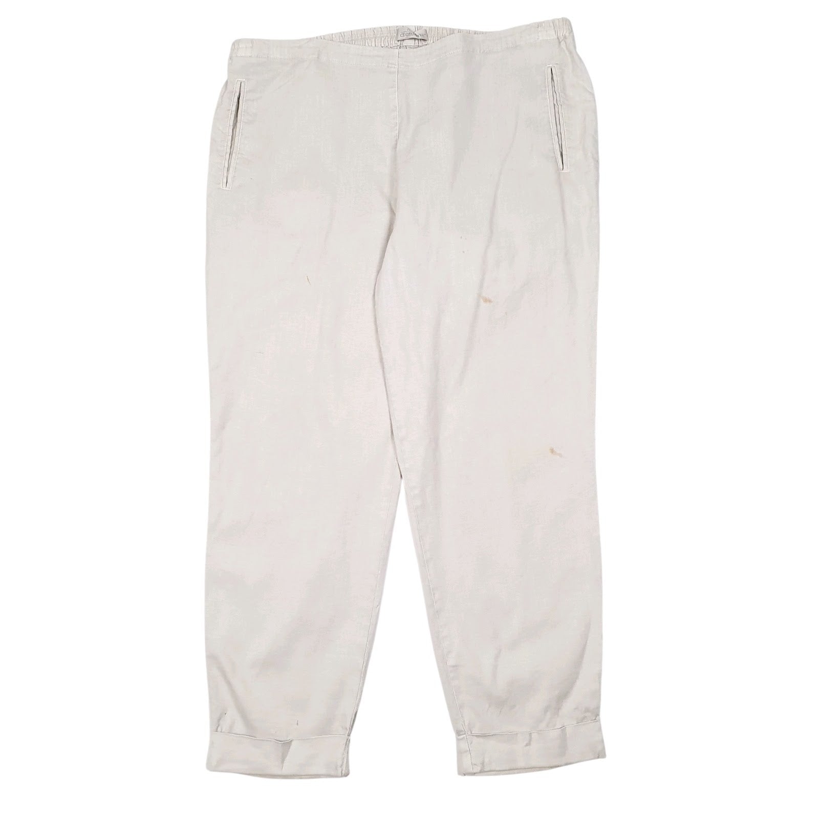 Womens Beige Clemente  Jogger Trousers