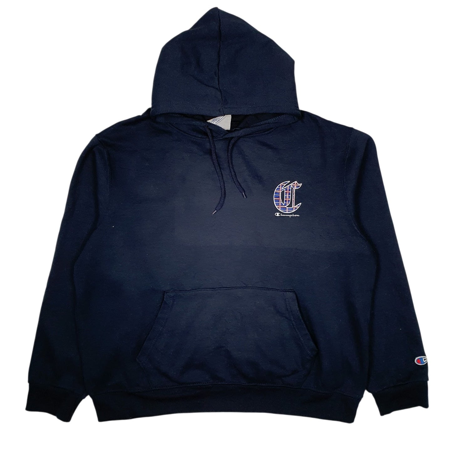 Mens Navy Champion  Hoodie Jumper